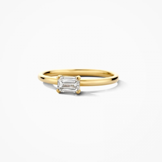 BLUSH LG1077Y GEELGOUDEN RING MET LAB GROWN DIAMONDS 0.50CT