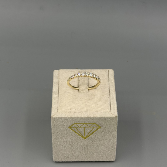PAS DIAMONDS GPP1514 14K GOUDEN  RIJRING MET NATUURLIJKE DIAMANT 0.45CT