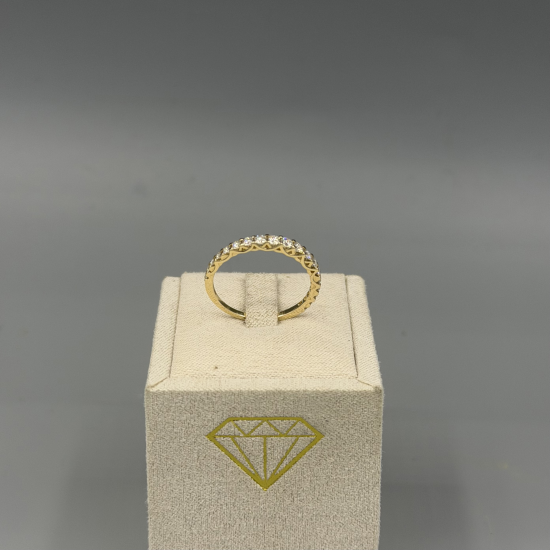 PAS DIAMONDS GPP1514 14K GOUDEN  RIJRING MET NATUURLIJKE DIAMANT 0.45CT