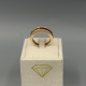 PAS DIAMONDS GJ4167 18K ROSÉGOUDEN RING MET NATUURLIJKE DIAMANT EN REGENBOOG SAFFIEREN