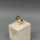 PAS DIAMONDS GJ4167 18K ROSÉGOUDEN RING MET NATUURLIJKE DIAMANT EN REGENBOOG SAFFIEREN