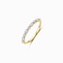 BLUSH LG1065Y GEELGOUDEN RING MET LAB GROWN DIAMOND 0.44CT