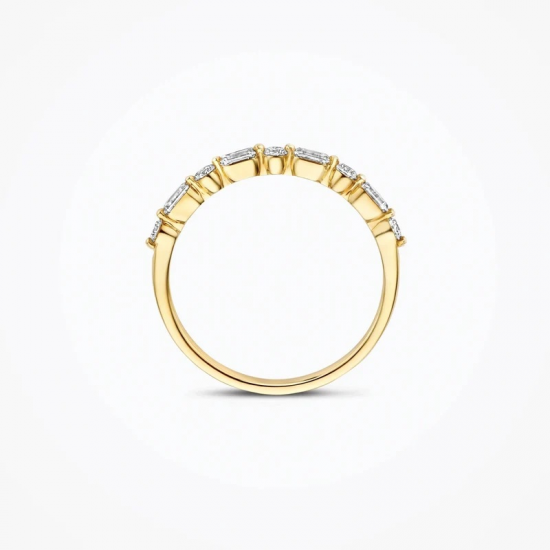 BLUSH LG1065Y GEELGOUDEN RING MET LAB GROWN DIAMOND 0.44CT