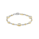 TI SENTO 23108ZY ZILVER VERGULDE ARMBAND MET ZIRKONIA VINTAGE COLLECTION
