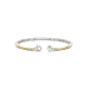 TI SENTO 23099ZY ZILVER VERGULDE ARMBAND MET ZIRKONIA CLASSIC