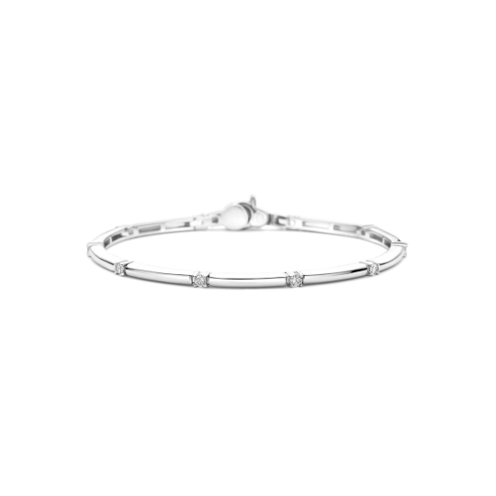 TI SENTO 23099ZI ZILVEREN ARMBAND MET ZIRKONIA CLASSIC