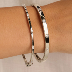 TI SENTO 23099ZI ZILVEREN ARMBAND MET ZIRKONIA CLASSIC