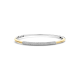 TI SENTO 23103ZY ZILVER VERGULDE BANGLE MET ZIRKONIA MODERN PAVÉ