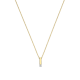 TI SENTO 34131ZY ZILVER VERGULD COLLIER MET ZIRKONIA HANGER