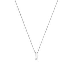 TI SENTO 34131ZI ZILVEREN COLLIER MET ZIRKONIA HANGER