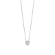 TI SENTO 34152ZI ZILVEREN COLLIER MET ZIRKONIA HANGER HART