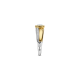 TI SENTO 12462DB ZILVER VERGULDE RING MET ZIRKONIA CUSHION