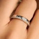 TI SENTO 12433ZI ZILVEREN RING MET ZIRKONIA CLASSIC CONTRAST