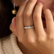 TI SENTO 12433ZI ZILVEREN RING MET ZIRKONIA CLASSIC CONTRAST