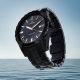 EDOX 53102 37NM NIR STALEN HERENHORLOGE GRAND OCEAN DATE GENTS