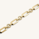 ROSEFIELD JBBSG-J899 VERGULD STALEN ARMBAND ZIRKONIA STUDS BRACELET