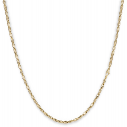 MONZARIO 837-C GEEL 14K. GEELGOUDEN COLLIER FANTASIESCHAKEL