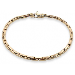 MONZARIO 1293-A GEEL 14K. GEELGOUDEN ARMBAND FANTASIESCHAKEL