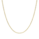 SILGOLD 5000333 GEELGOUDEN SCHAKELCOLLIER MET ZILVEREN KERN