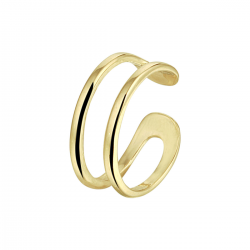 HUISCOLLECTIE 4023032 GOUDEN EARCUFF BOLLETJES