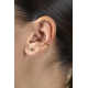 ZINZI ZIO-CUFF5G VERGULDE ZILVEREN CUFF CROSS OVER