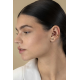 ZINZI ZIO-CUFF5G VERGULDE ZILVEREN CUFF CROSS OVER