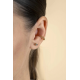 ZINZI ZIO-CUFF2G VERGULDE ZILVEREN CUFF BOLLETJES