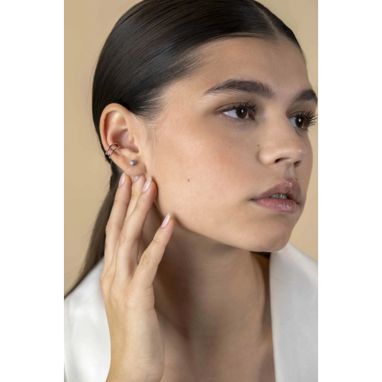 ZINZI ZIO-CUFF4 ZILVEREN CUFF DUBBEL