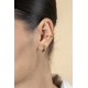 ZINZI ZIO-CUFF1G ZILVEREN VERGULDE CUFF GLAD