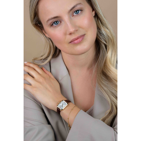 ZINZI ZIW2533B DAMESHORLOGE VERGULD STAAL ALLURE