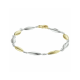 HUISCOLLECTIE 4208392 BICOLOR GOUDEN SCHAKELARMBAND