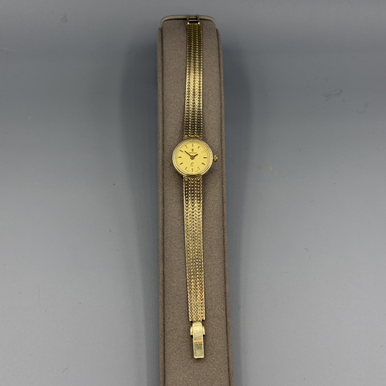 Elegante 14k Gouden Candino Dameshorloge / Milanese Band 17,2 cm (21,5 gram)