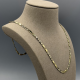 14k Bicolor Gouden Pauwenoog Collier