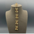 14 Karaat Bicolor Gouden Schakelarmband met Rozen