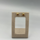 Elegante 14k Gouden Oorknopjes met carneool