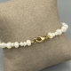Elegante 14k Gouden Armband met Zoetwaterparels