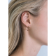 ZINZI ZGO128 14 KARAAT GOUDEN OORRINGEN 17MM